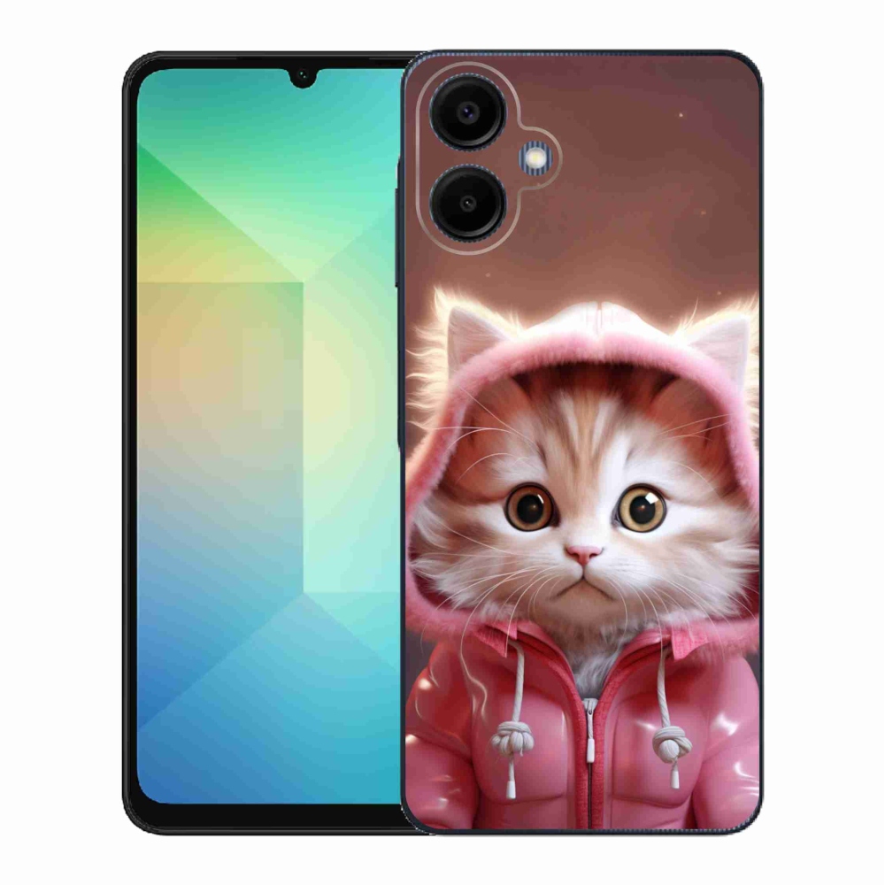 Gelový kryt mmCase na Samsung Galaxy A06 4G - roztomilé kotě 3