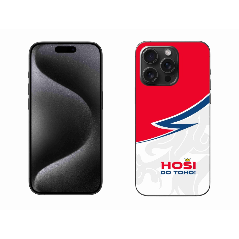 Gelový kryt mmCase na iPhone 15 Pro Max - hoši do toho