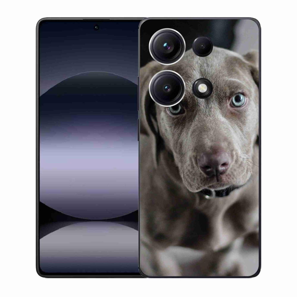 Gelový kryt mmCase na Xiaomi Redmi Note 14S - výmarský ohař