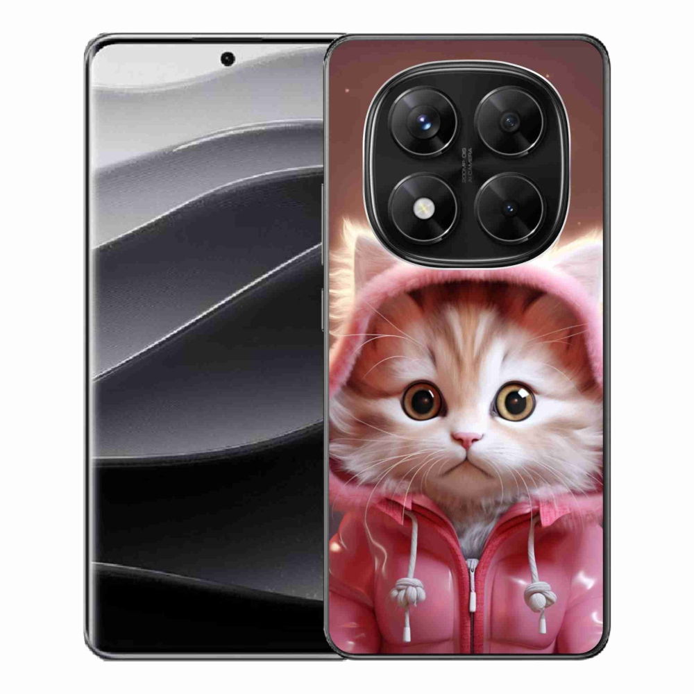 Gelový kryt mmCase na Xiaomi Redmi Note 14 Pro 5G/Poco X7 5G - roztomilé kotě 3