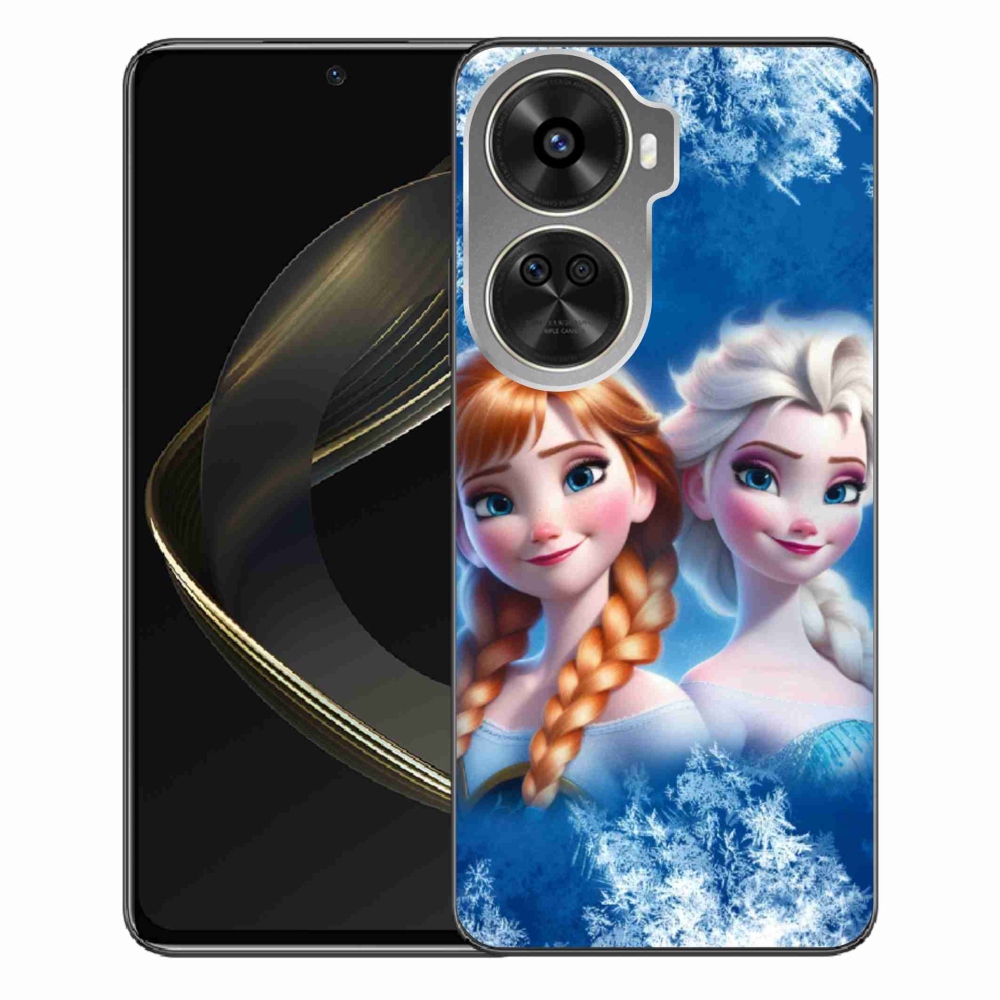 Gelový kryt mmCase na Huawei Nova 12 SE - ledové království 2