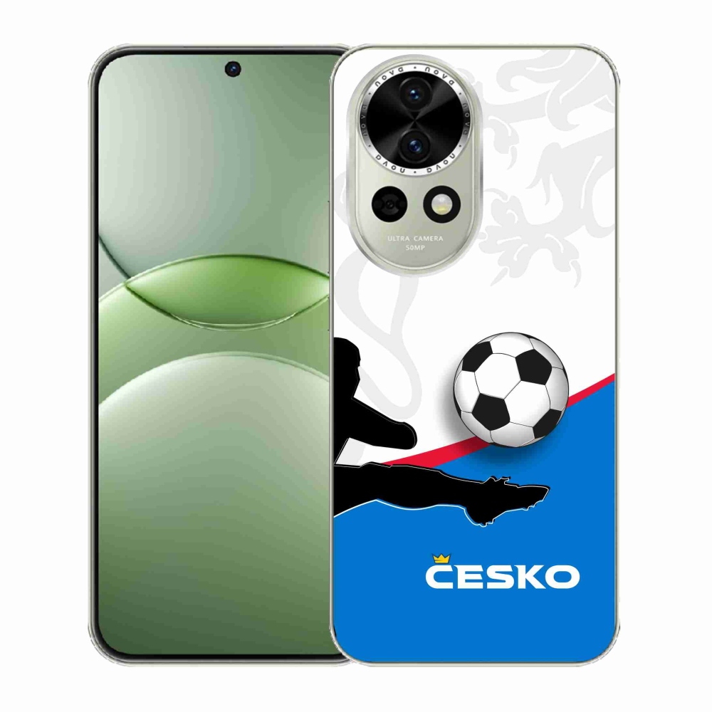 Gelový kryt mmCase na Huawei Nova 13 5G - fotbal Česko 3