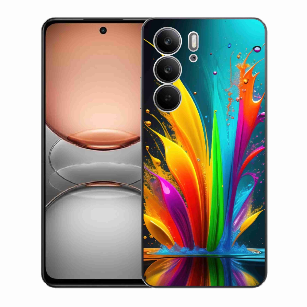 Gelový kryt mmCase na Realme C75 - abstraktní motiv 1