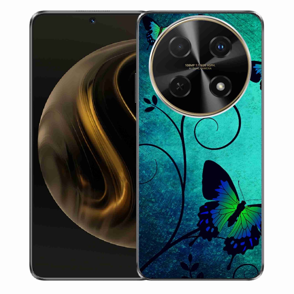 Gelový kryt mmCase na Huawei Nova 12i - barevní motýli