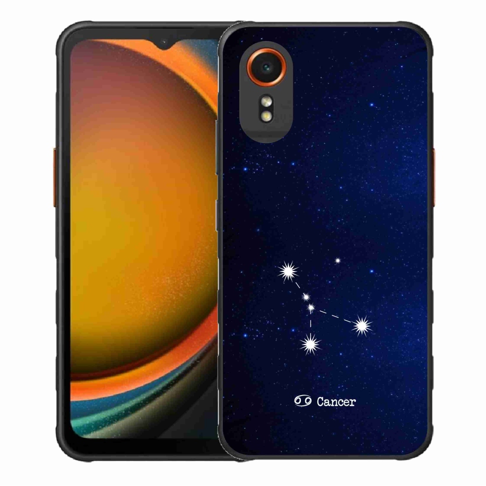 Gelový kryt mmCase na Samsung Galaxy Xcover 7 - souhvězdí Raka