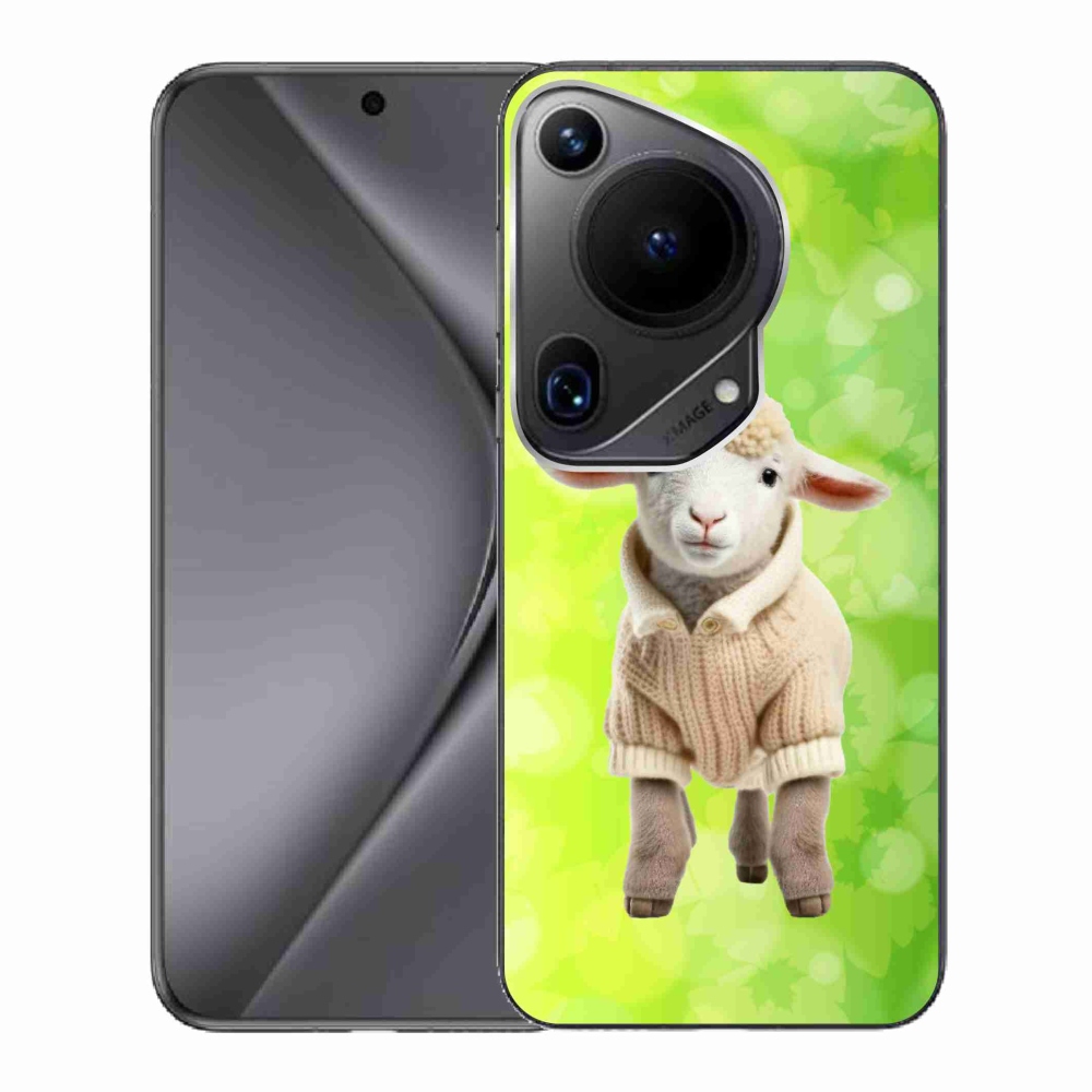 Gelový kryt mmCase na Huawei Pura 70 Ultra - jehně ve svetru