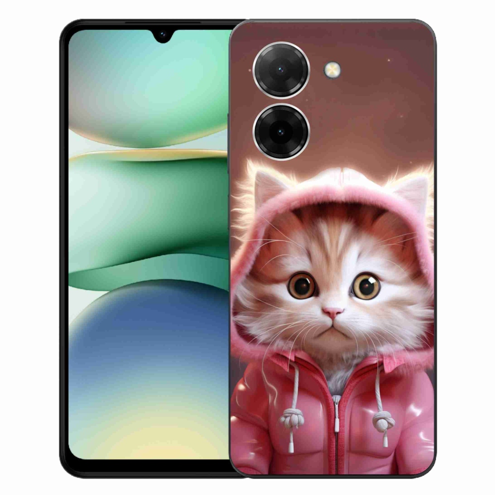 Gelový kryt mmCase na Xiaomi Redmi A5 (171.7x77.8x8.3mm) - roztomilé kotě 3