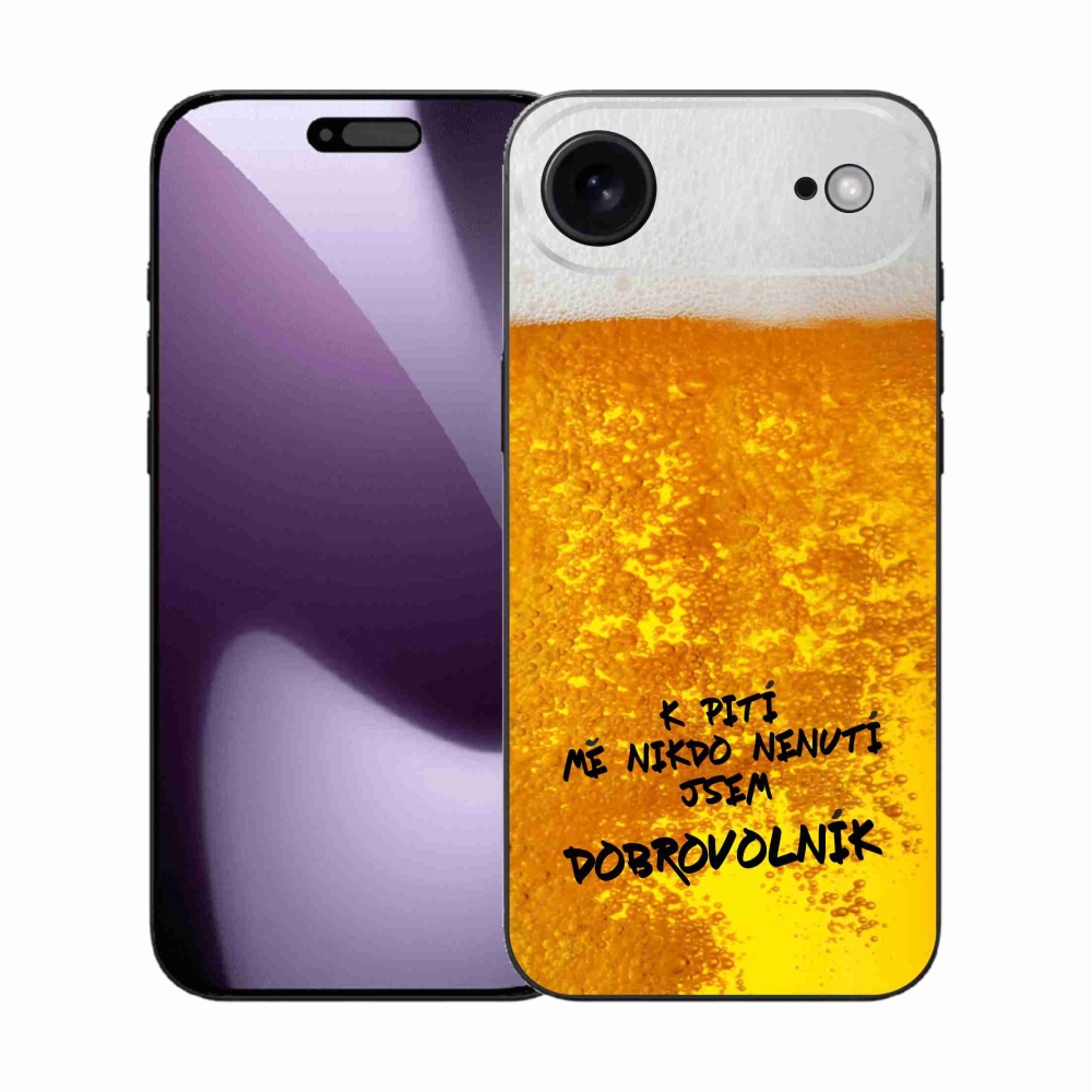 Gelový kryt mmCase na iPhone 17 Air - pivní motiv 4