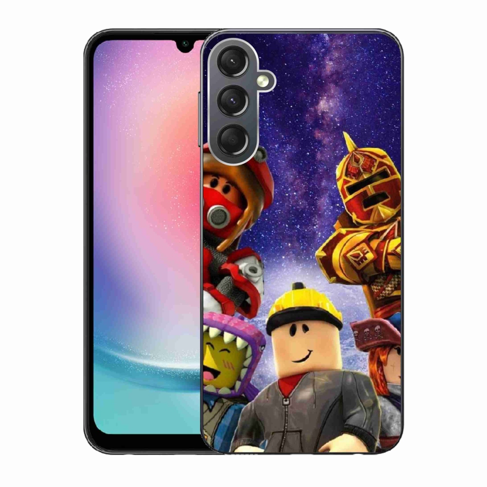 Gelový kryt mmCase na Samsung Galaxy A24 - roblox 3
