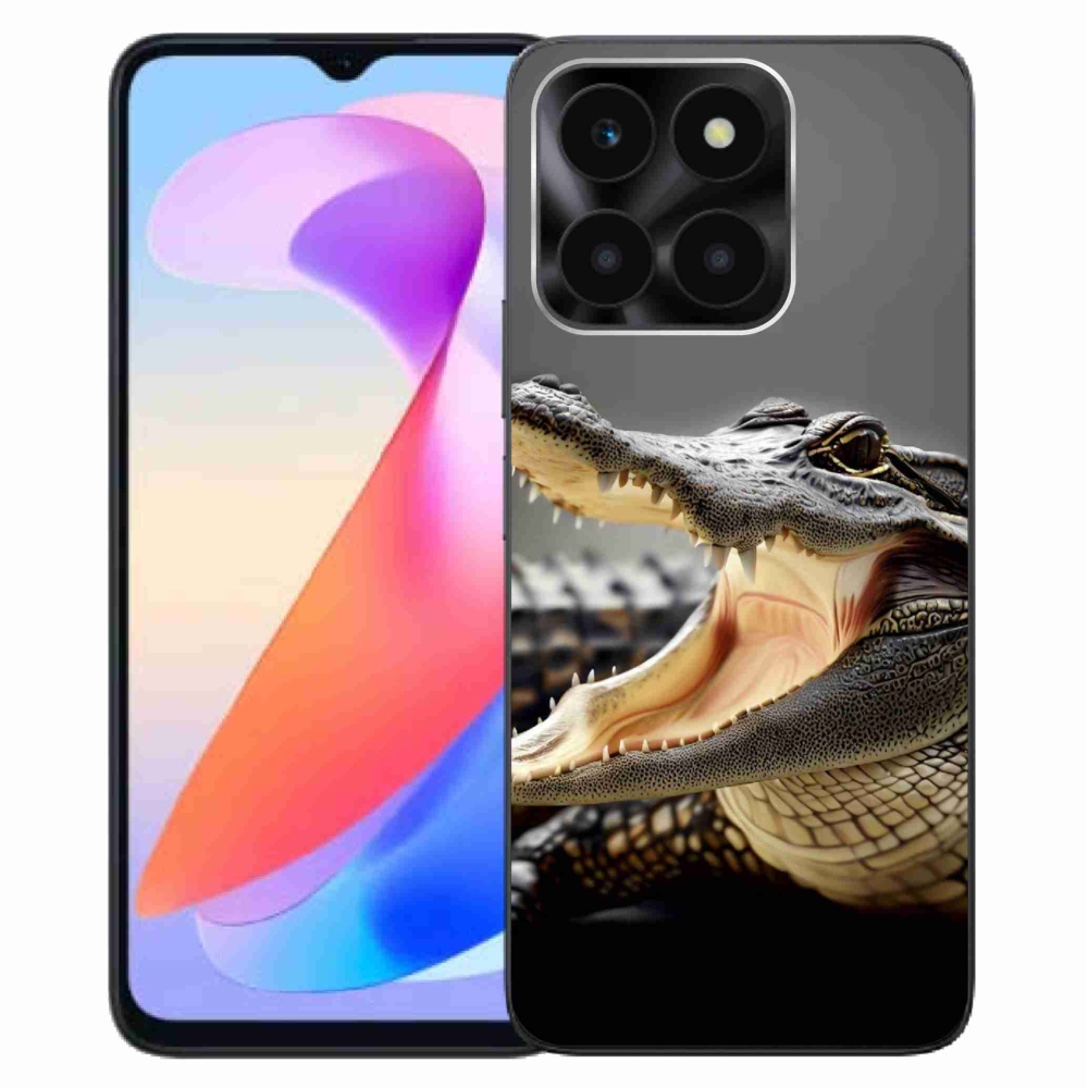 Gelový kryt mmCase na Honor X6a - krokodýl