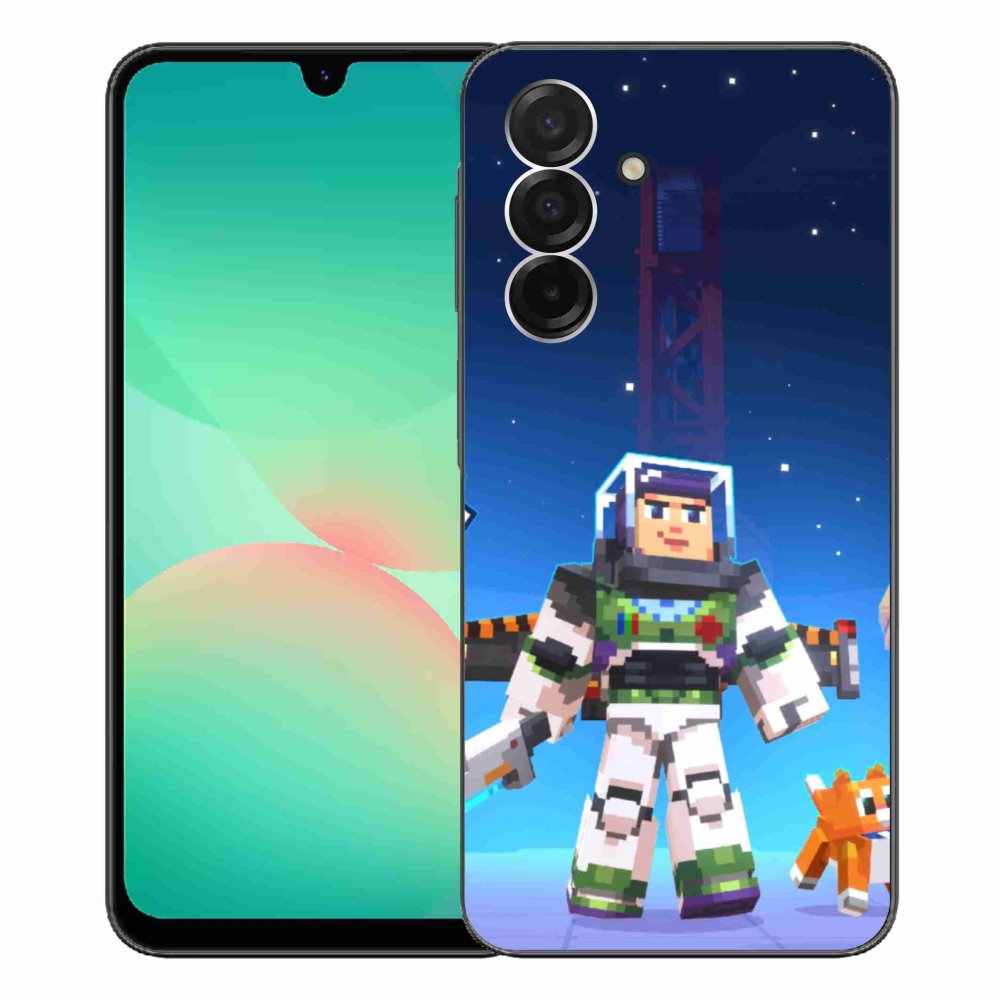 Gelový kryt mmCase na Samsung Galaxy A26 5G - minecraft 2