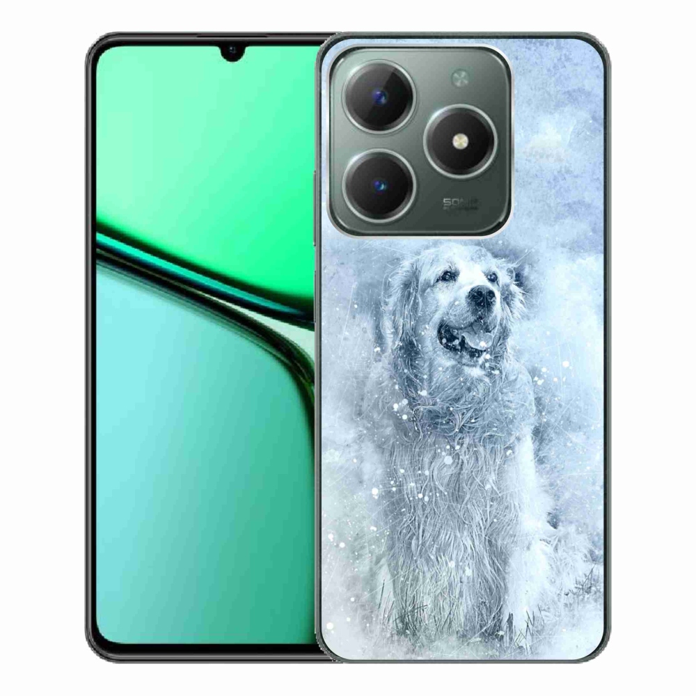 Gelový obal mmCase na Realme C61 - retrívr