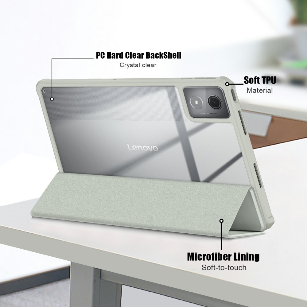 Case chytré zavírací pouzdro na tablet Lenovo Tab K11 Plus - šedé