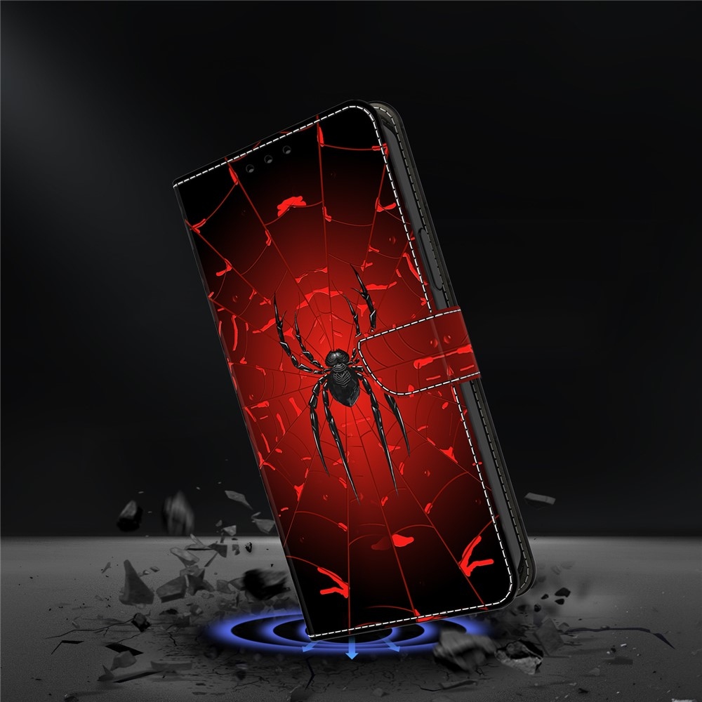 Smooth knížkové pouzdro na Samsung Galaxy A07 4G - pavouk