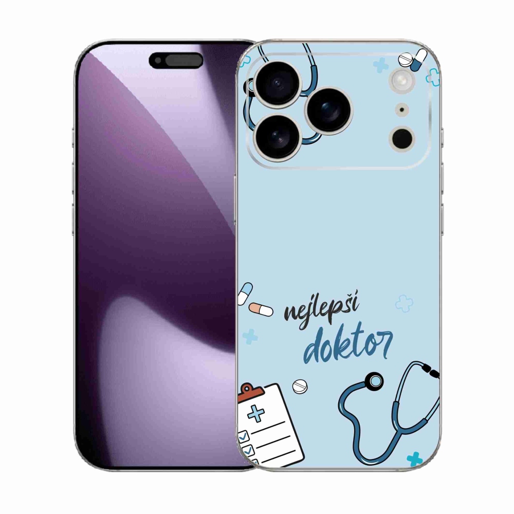Gelový kryt mmCase na iPhone 17 Pro - nejlepší doktor