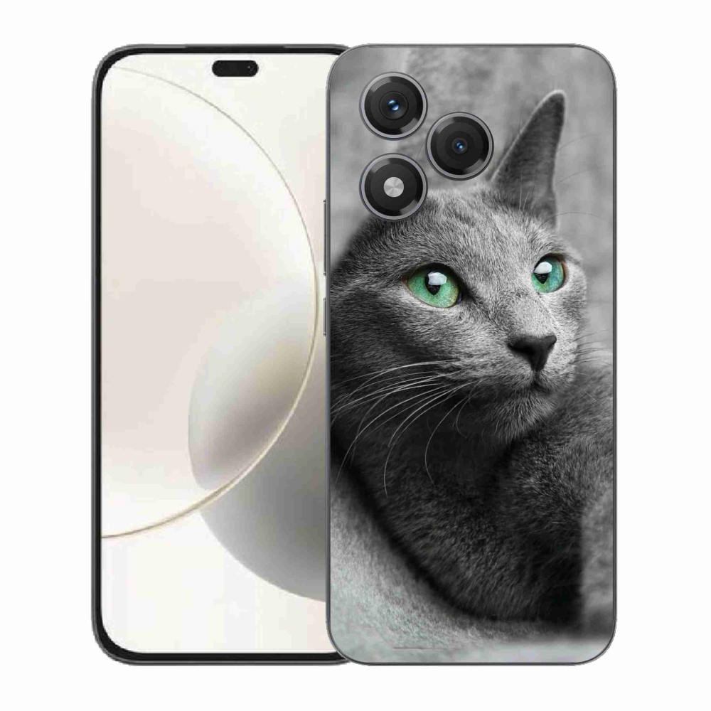 Gelový kryt mmCase na Honor 400 Lite - kočka 2