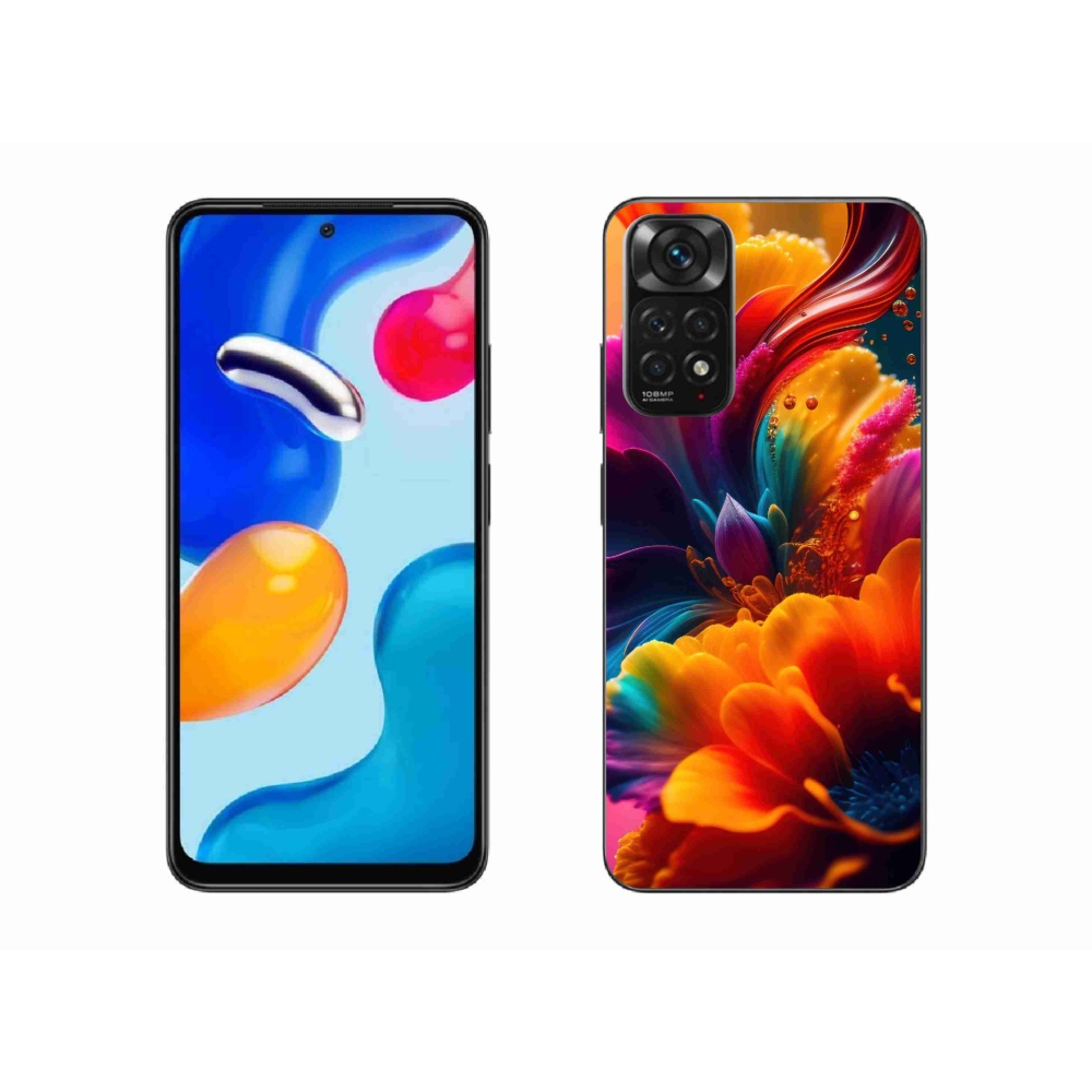 Gelový kryt mmCase na Xiaomi Redmi Note 11 4G - abstraktní motiv 2