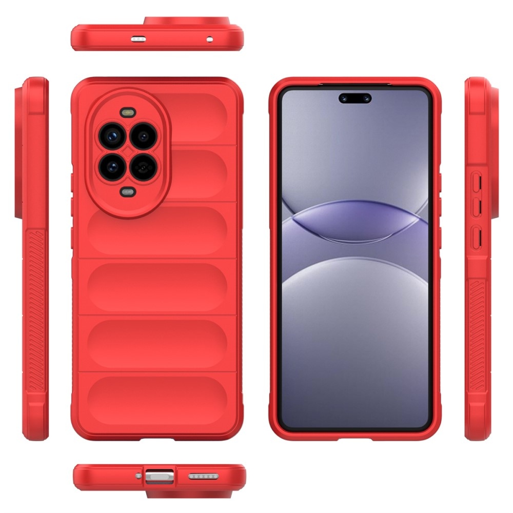 Rugg odolný gelový obal na Huawei Nova 13 Pro 5G - červený