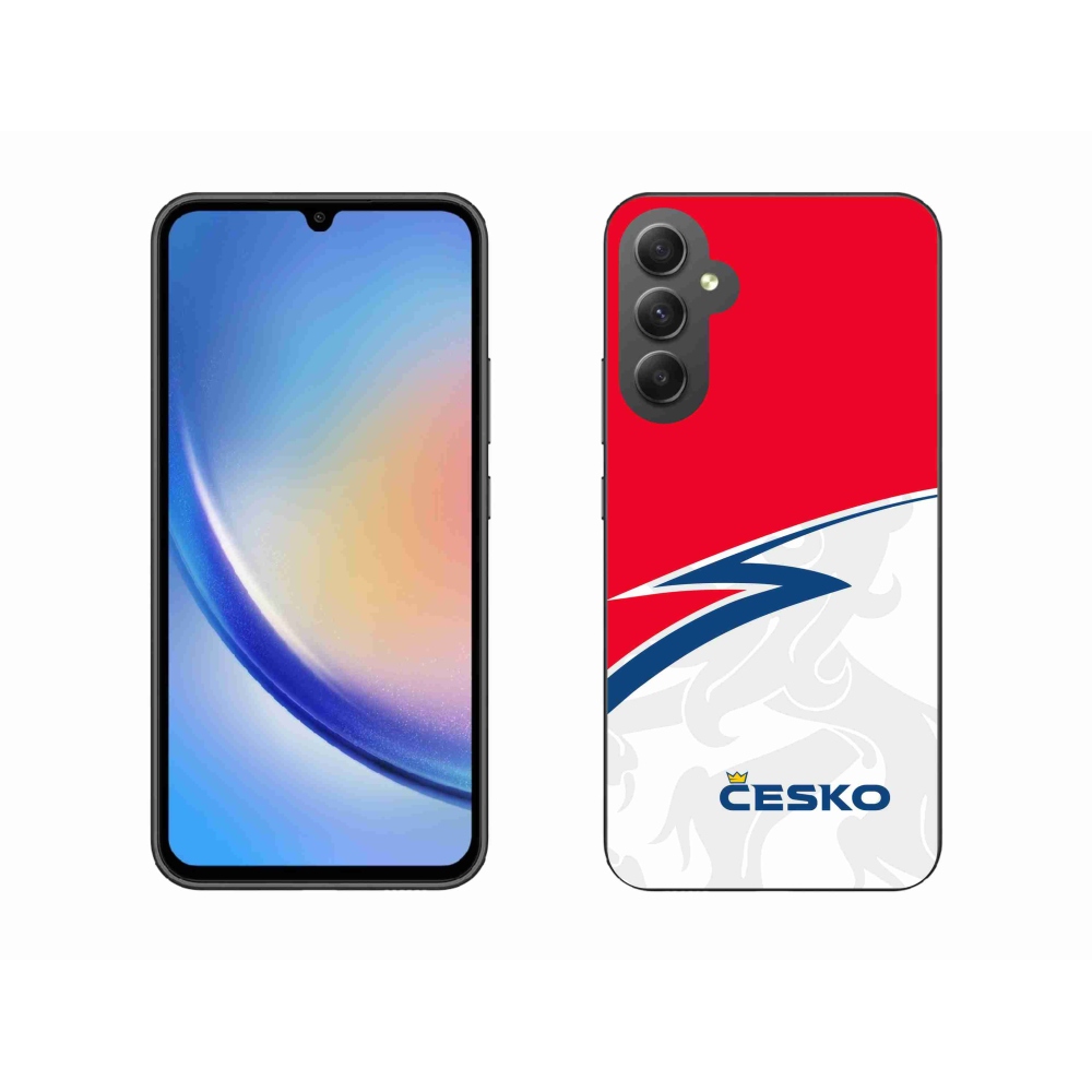 Gelový kryt mmCase na Samsung Galaxy A34 5G - Česko