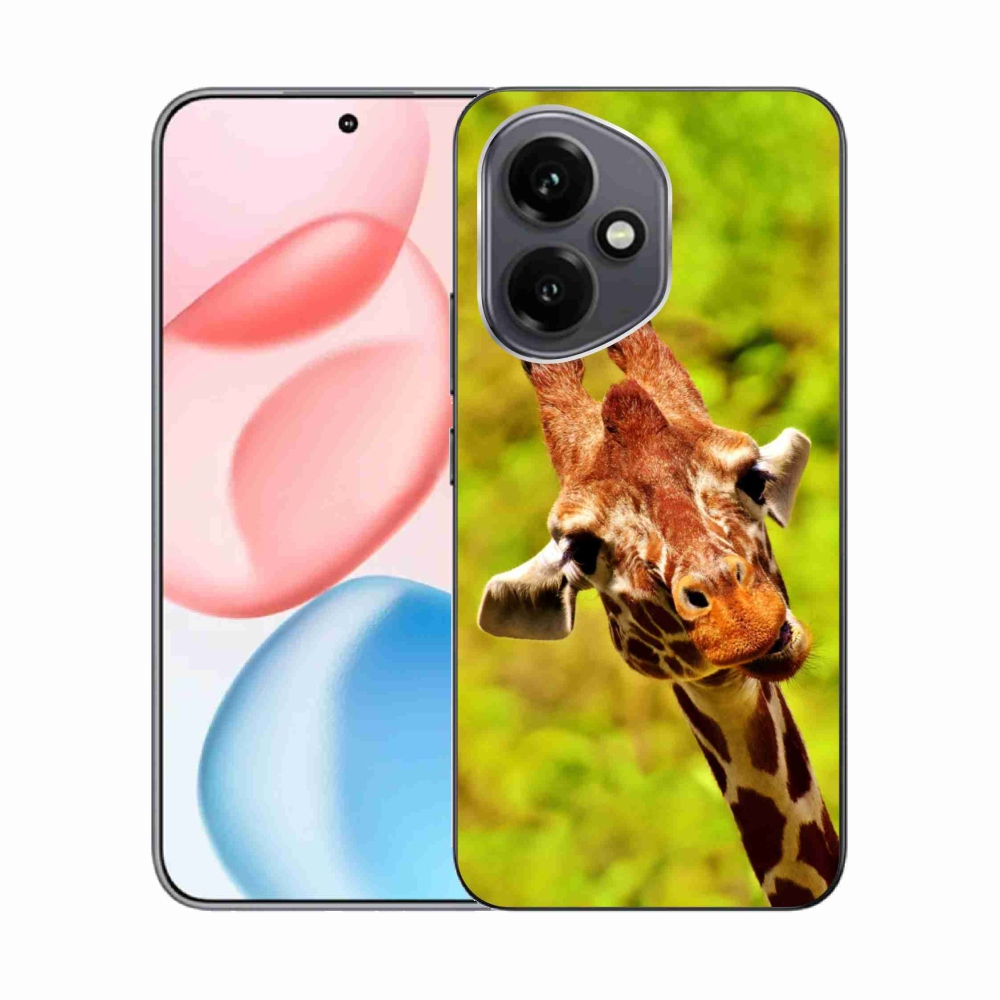 Gelový kryt mmCase na Honor 400 - žirafa