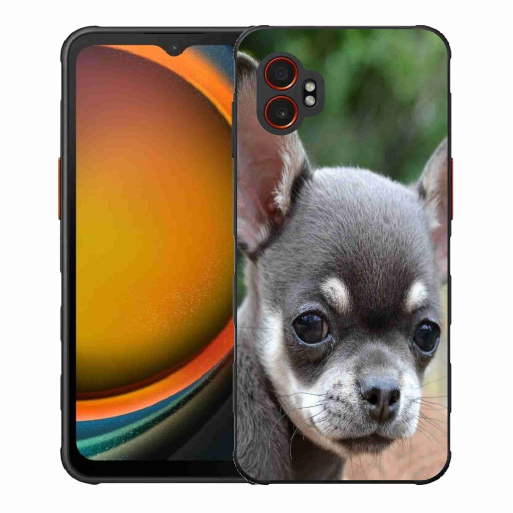 Gelový kryt mmCase na Samsung Galaxy Xcover 7 Pro - čivava