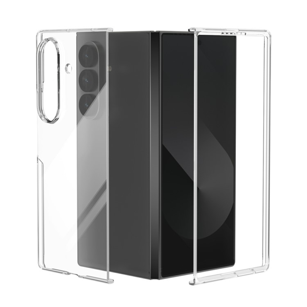 Plastový kryt na Samsung Galaxy Z Fold7 5G - průhledný