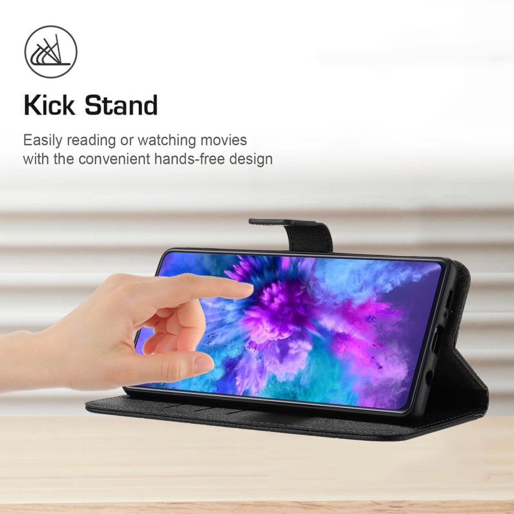 Folio knížkové pouzdro na Xiaomi Redmi A5 (173.45x79.35x8.45mm) - černé