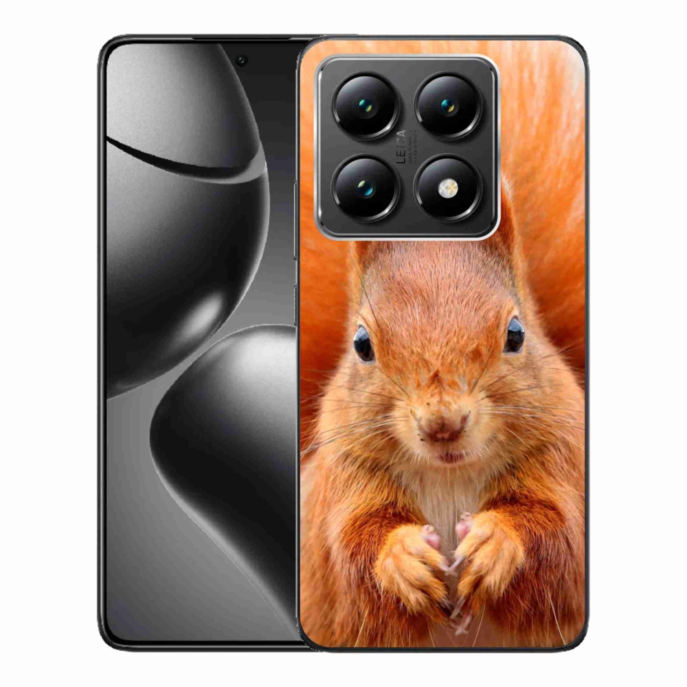 Gelový kryt mmCase na Xiaomi 14T - veverka