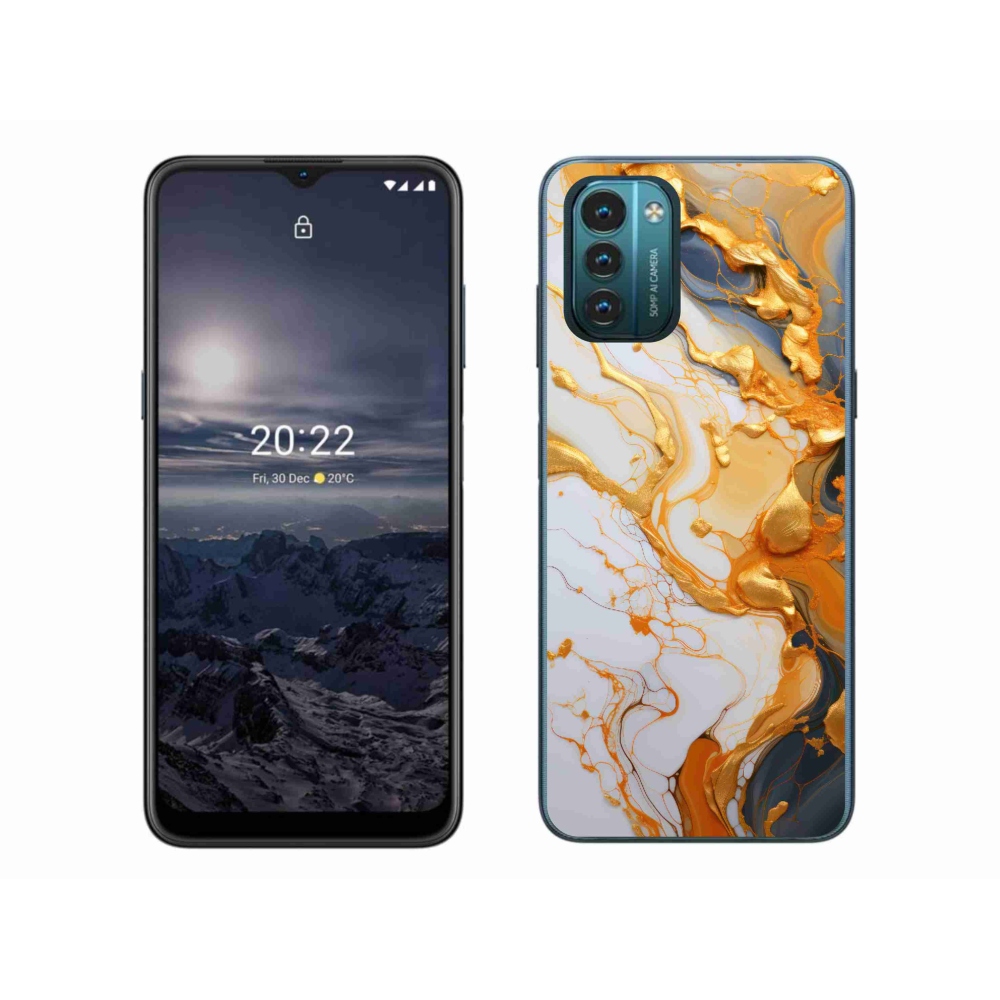 Gelový kryt mmCase na Nokia G11/G21 - abstraktní motiv 6
