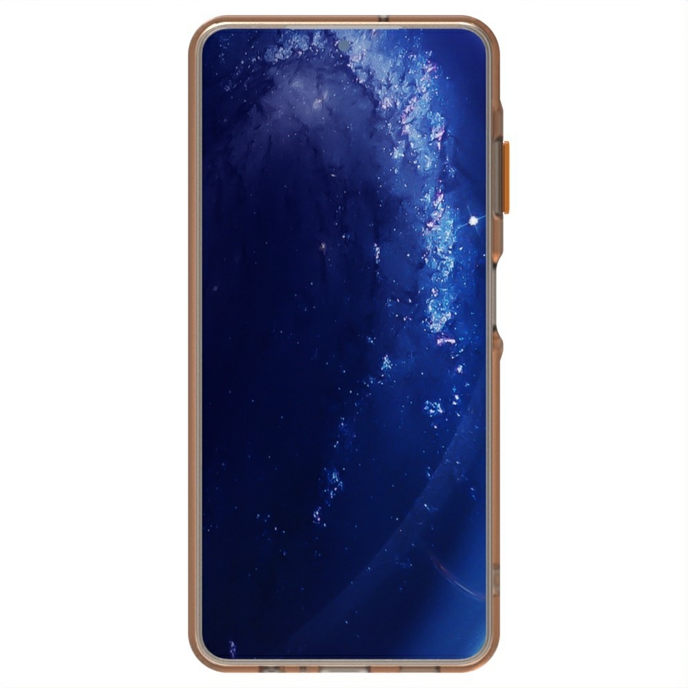 Candy gelový obal s MagSafe na Samsung Galaxy A06 4G - oranžový