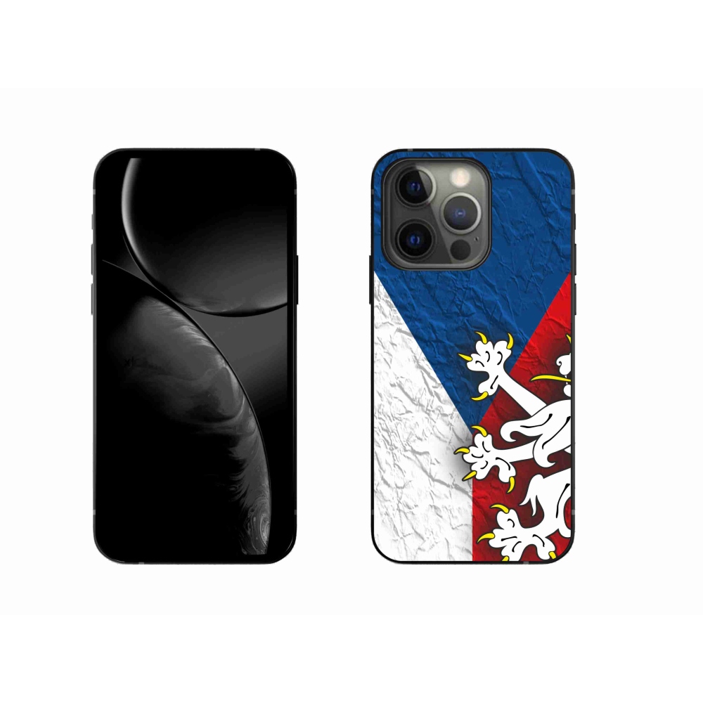 Gelový kryt mmCase na iPhone 13 Pro 6.1 - česká vlajka 1