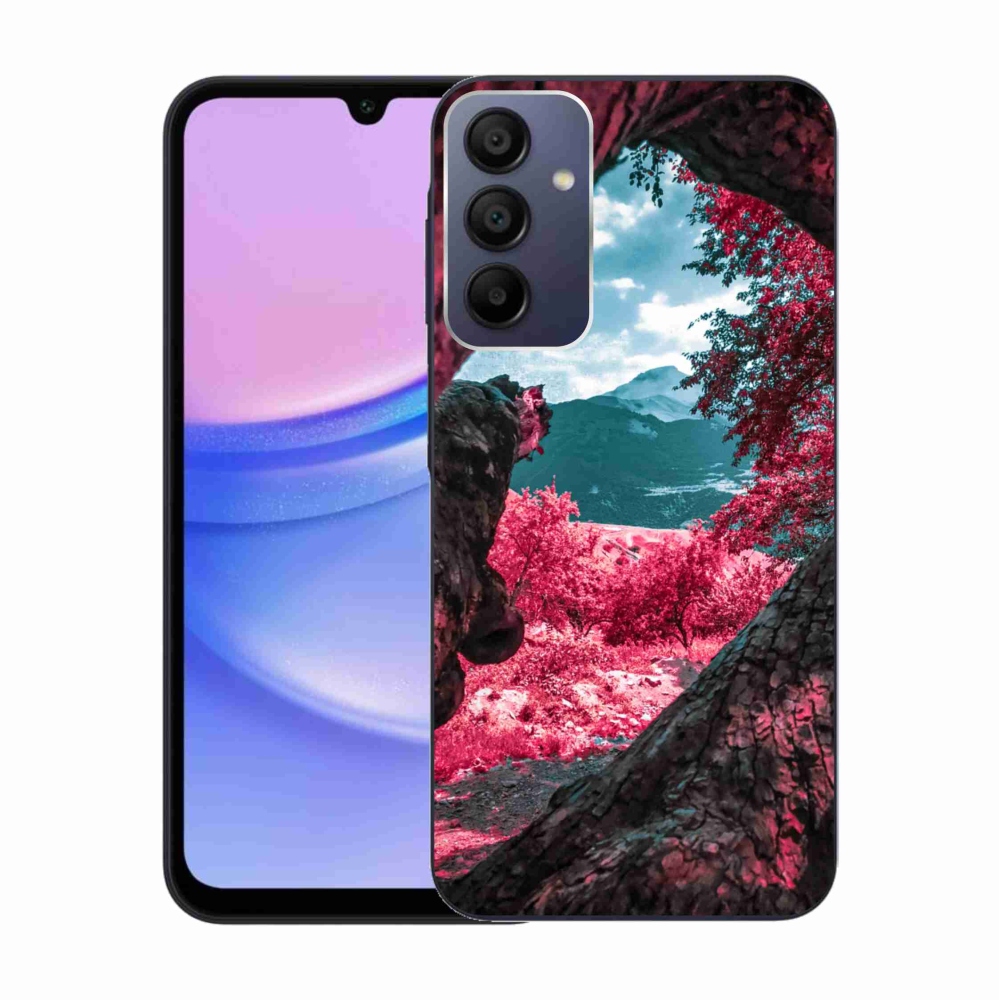 Gelový kryt mmCase na Samsung Galaxy A15 4G/5G - výhled na hory