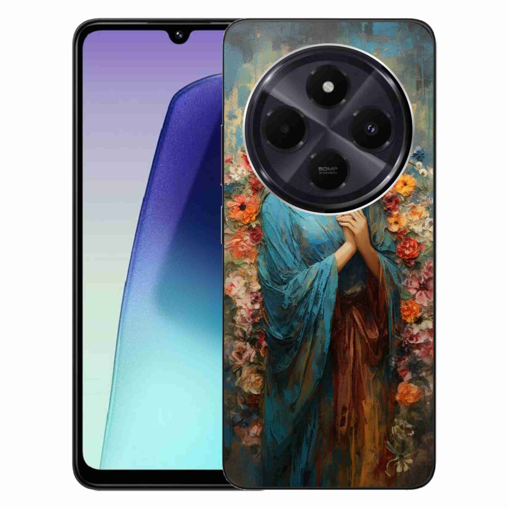 Gelový kryt mmCase na Xiaomi Redmi 14C/Poco C75 - svatá žena