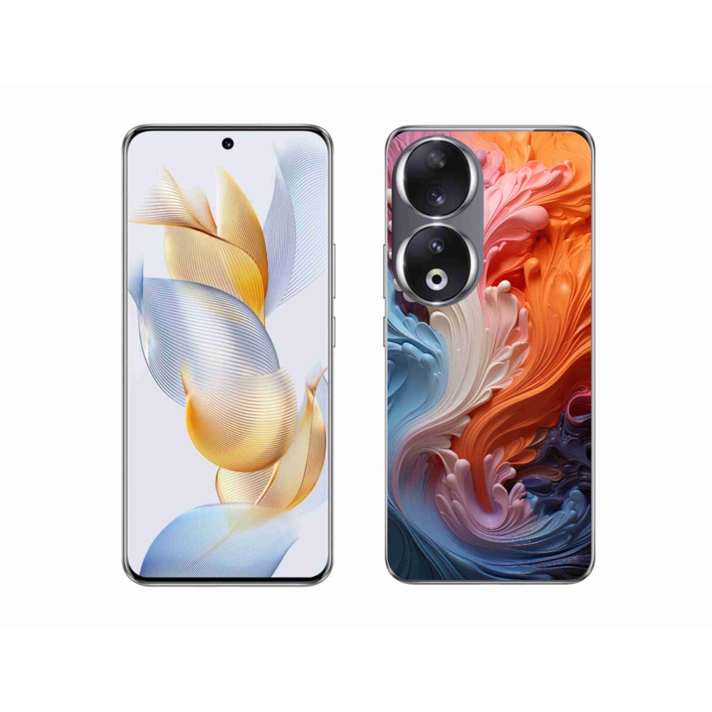 Gelový kryt mmCase na Honor 90 - abstraktní motiv 8