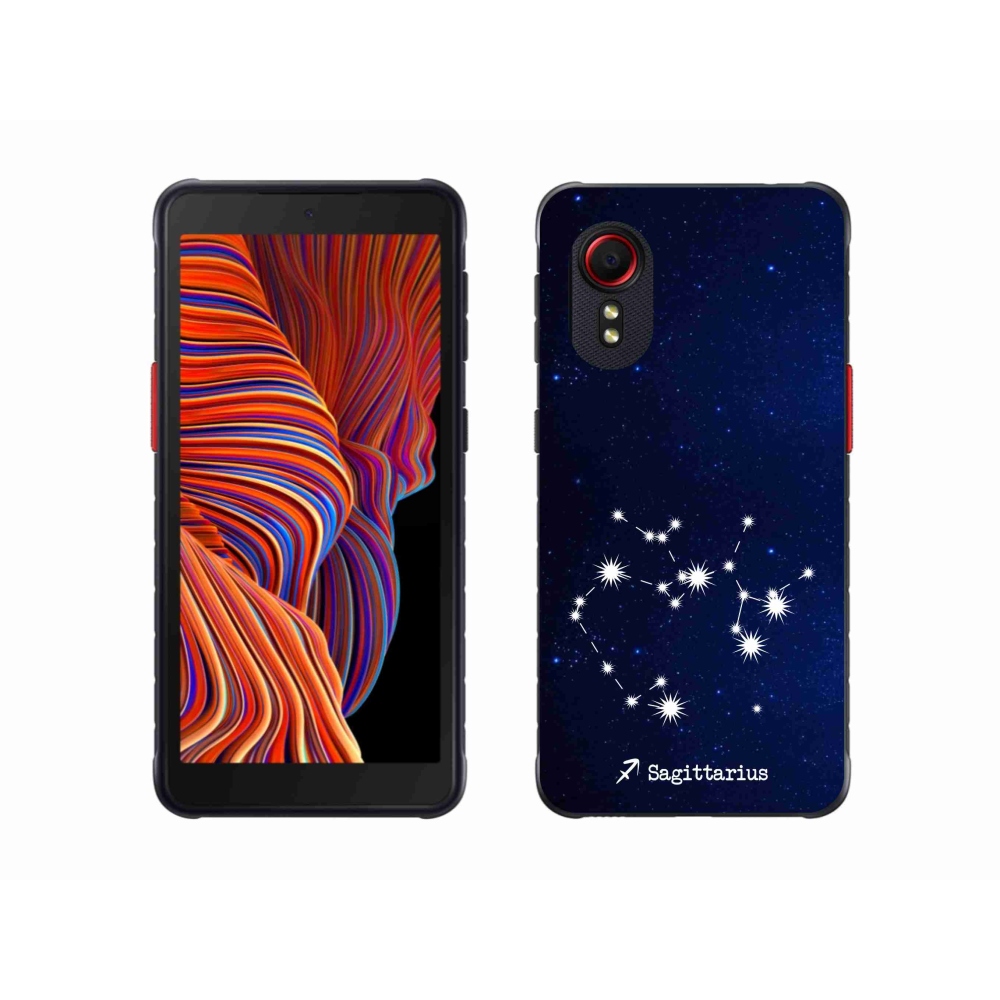 Gelový kryt mmCase na Samsung Galaxy Xcover 5 - souhvězdí Střelce