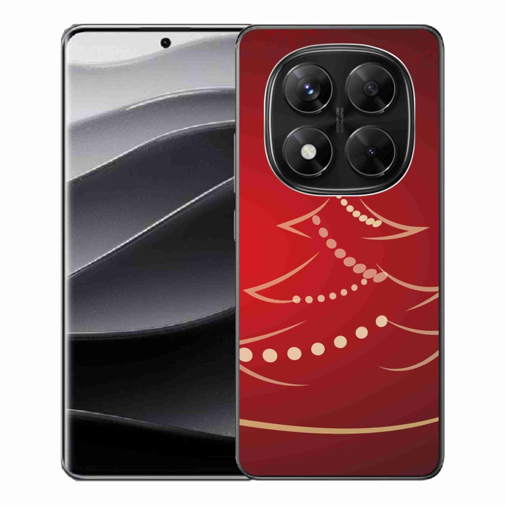 Gelový kryt mmCase na Xiaomi Redmi Note 14 Pro 5G/Poco X7 5G - kreslený vánoční stromek