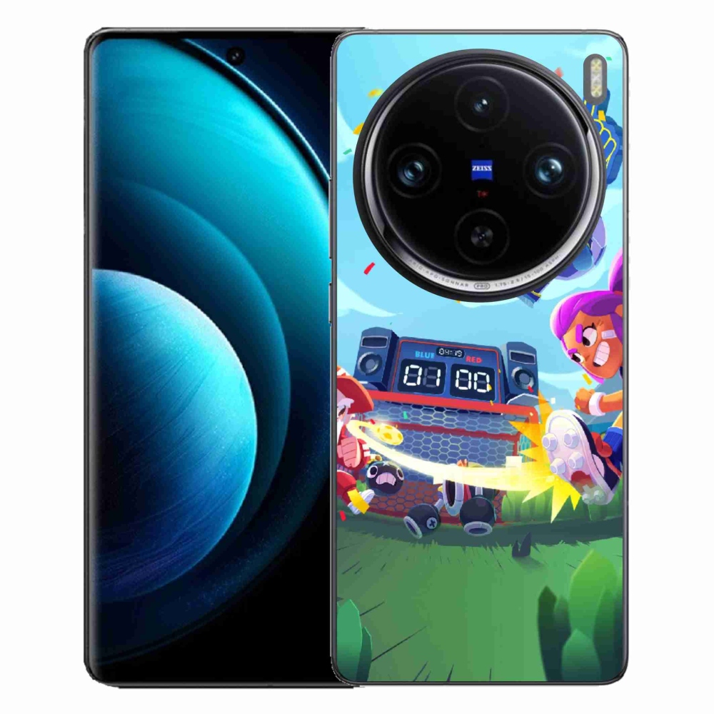 Gelový kryt mmCase na Vivo X100 Pro 5G - brawl stars 1