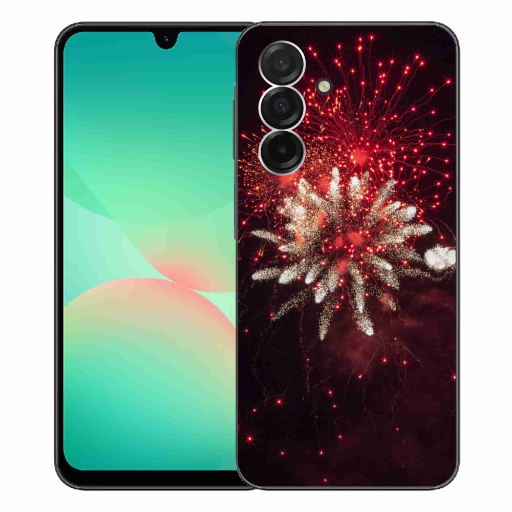 Gelový kryt mmCase na Samsung Galaxy A26 5G - ohňostroj