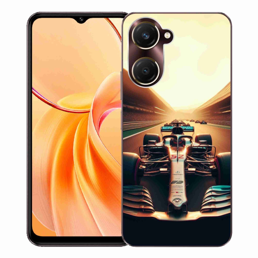 Gelový kryt mmCase na Vivo Y28s 5G - formule 1