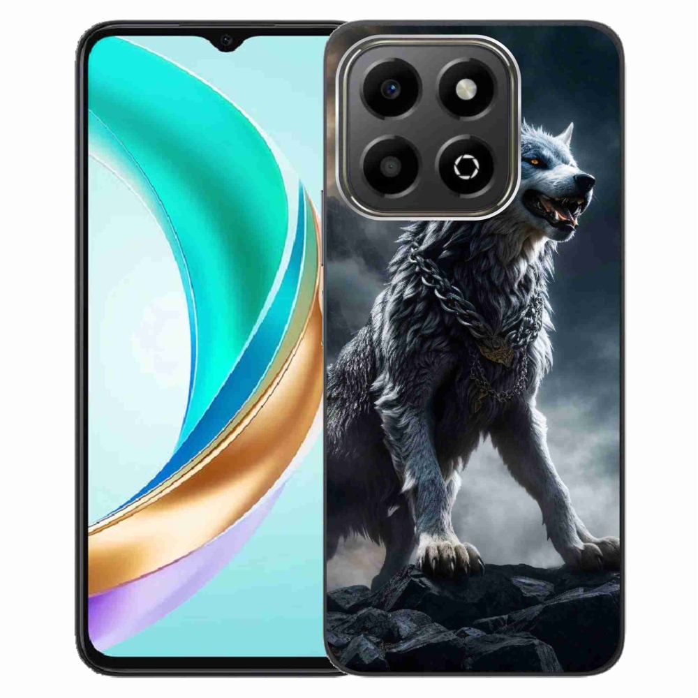 Gelový kryt mmCase na Honor X6b - vlk 1