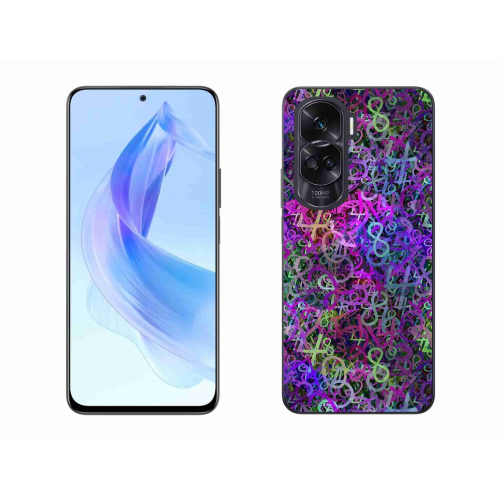 Gelový kryt mmCase na Honor 90 Lite - abstraktní motiv 25