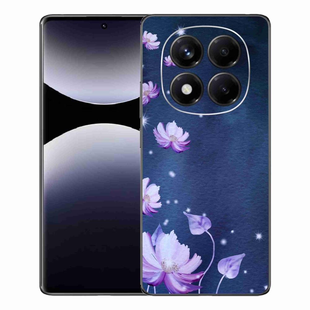 Gelový kryt mmCase na Xiaomi Redmi Note 14 Pro - padající květy