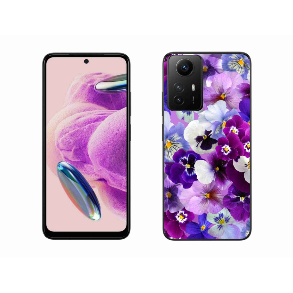 Gelový kryt mmCase na Xiaomi Redmi Note 12S - květiny 9
