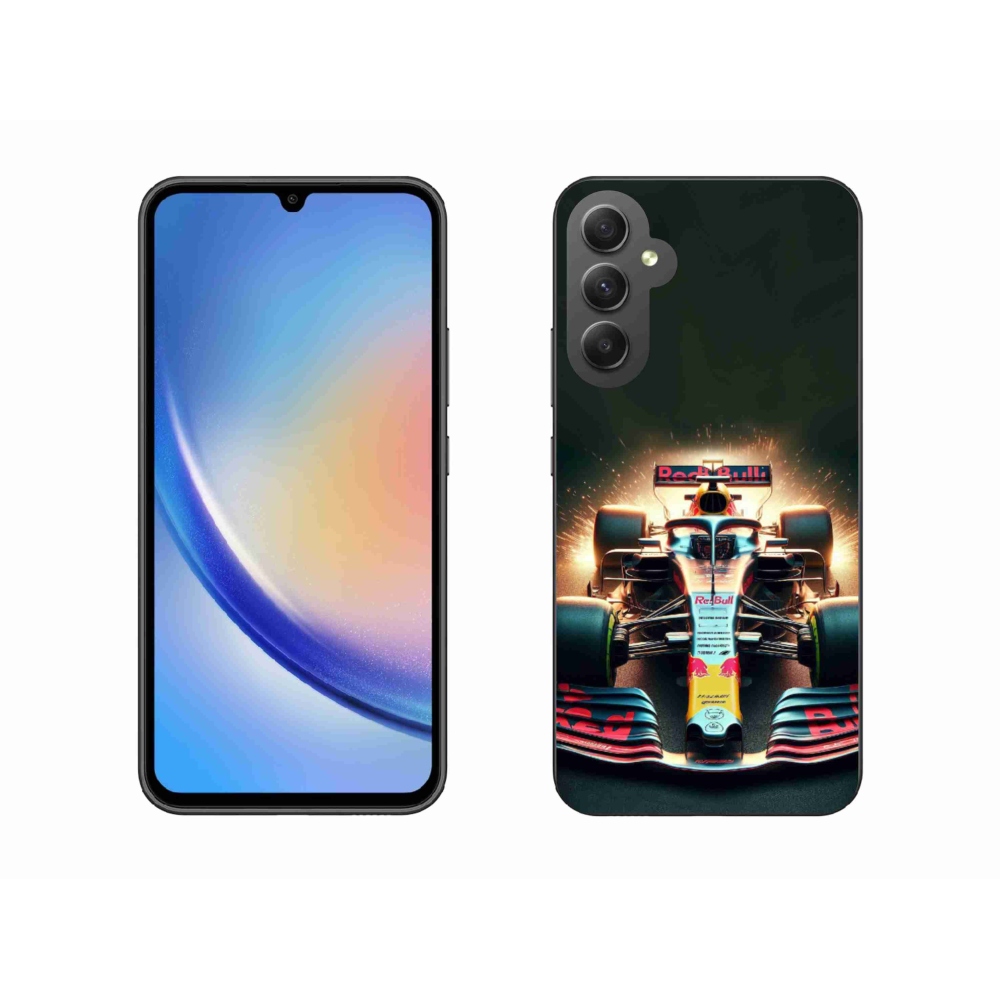Gelový kryt mmCase na Samsung Galaxy A34 5G - formule 3