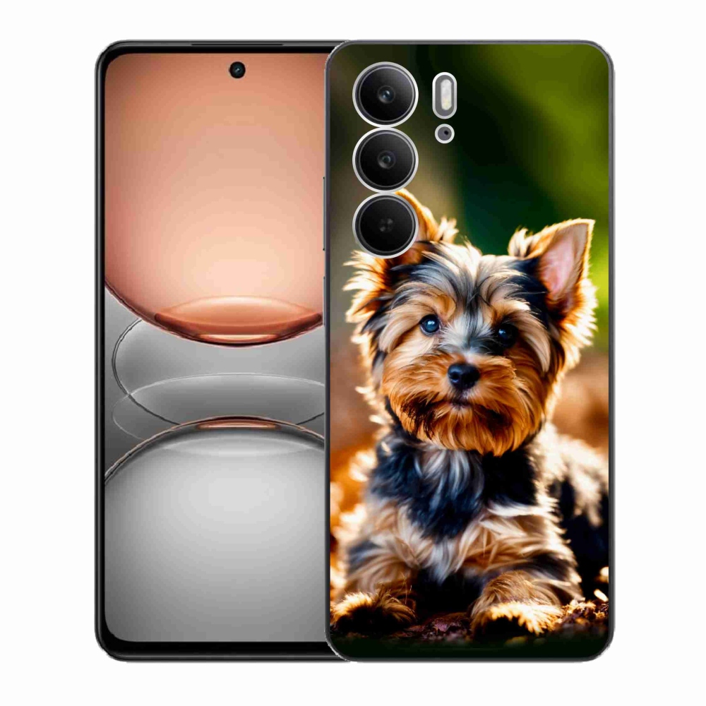 Gelový kryt mmCase na Realme C75 - jorkšír 10