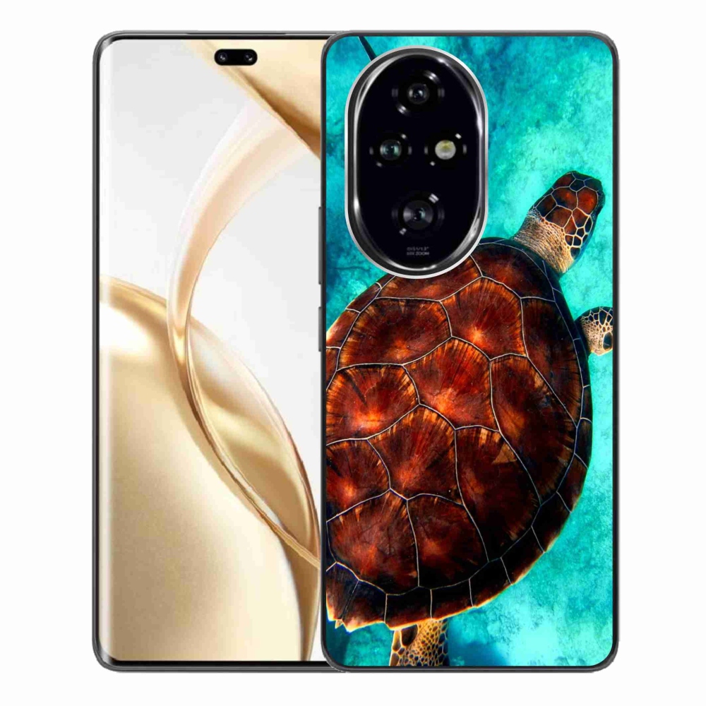 Gelový kryt mmCase na Honor 200 Pro 5G - želva