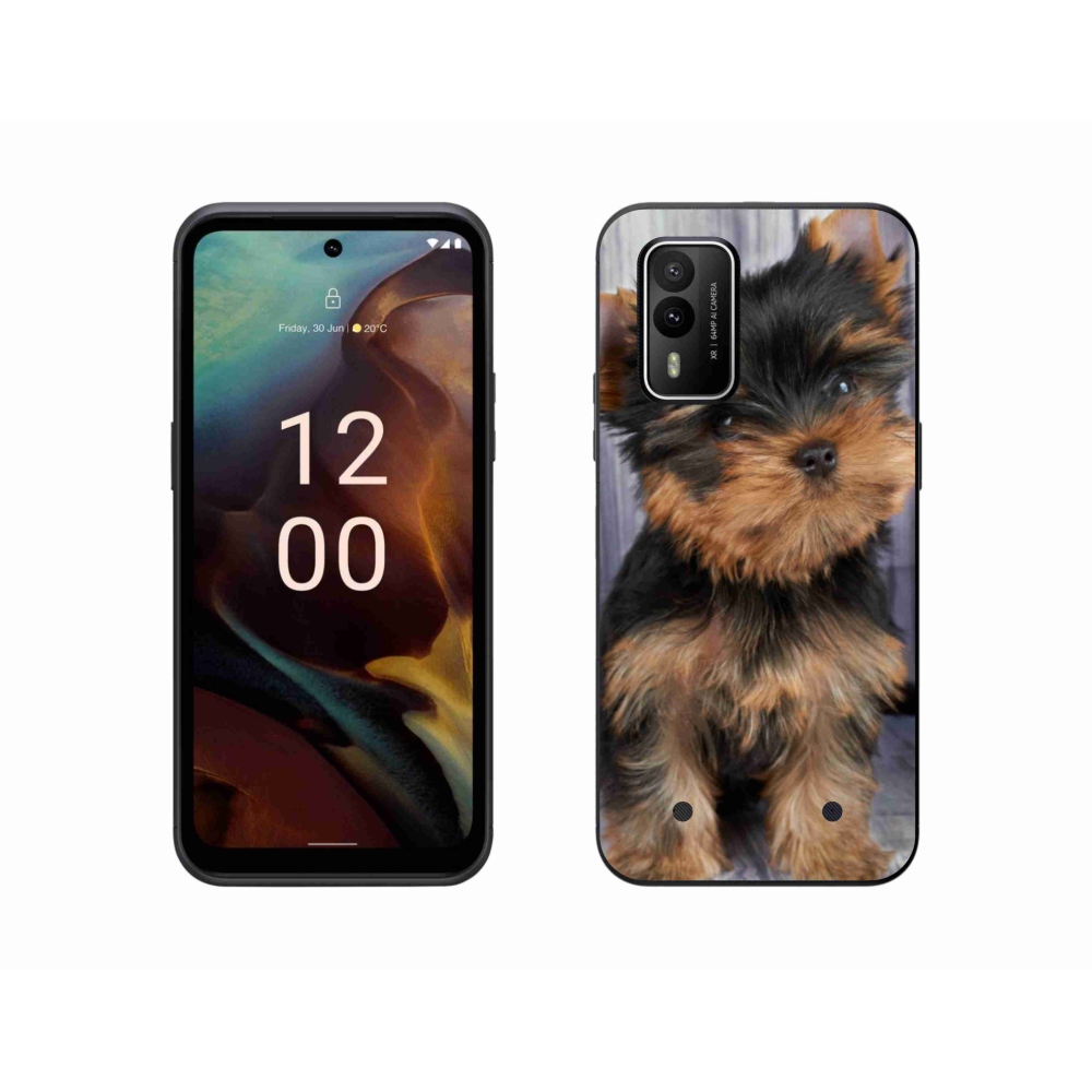 Gelový obal mmCase na Nokia XR21 - jorkšír 9