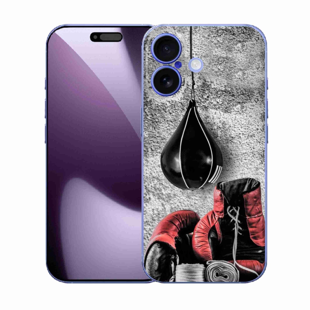 Gelový kryt mmCase na iPhone 17 - boxovací pytel a rukavice