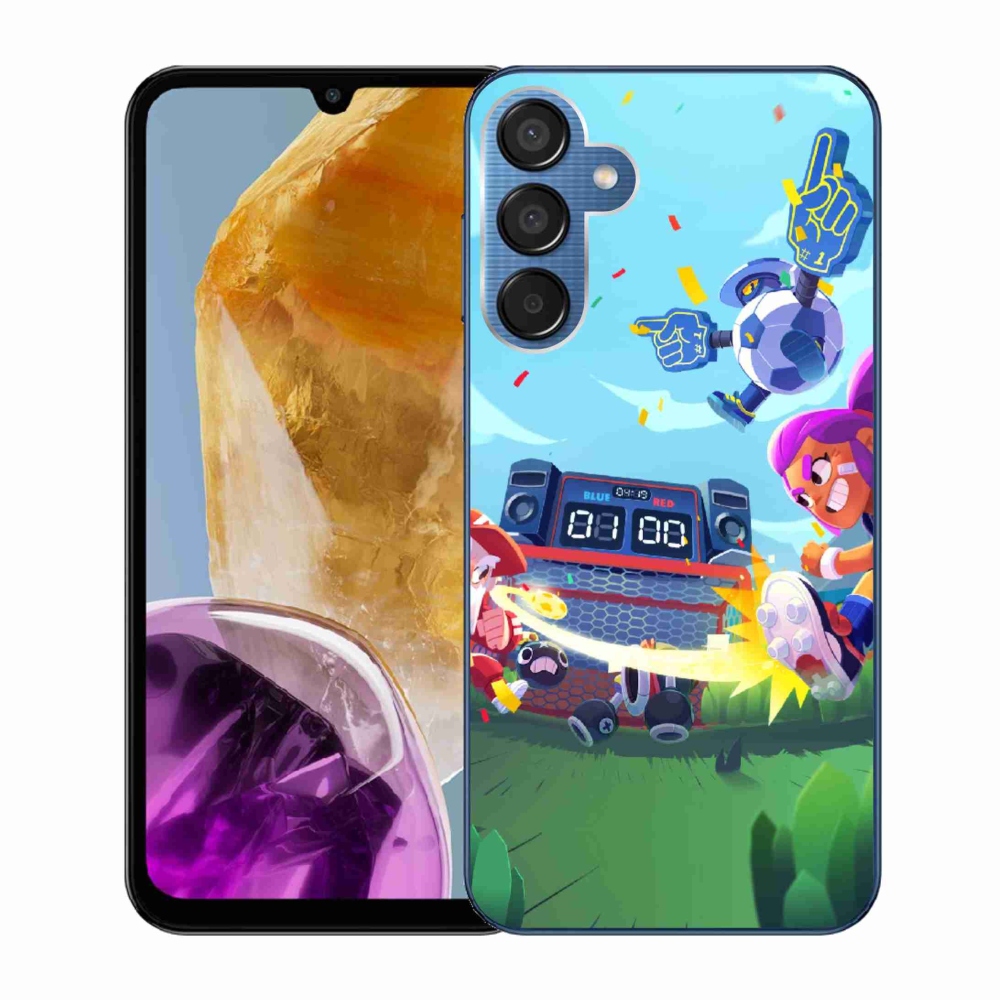Gelový kryt mmCase na Samsung Galaxy M15 5G - brawl stars 1