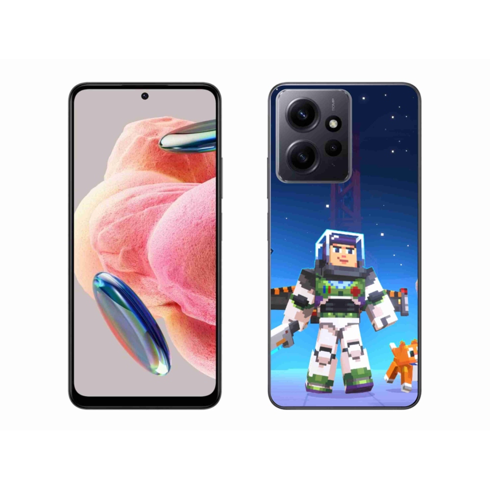 Gelový kryt mmCase na Xiaomi Redmi Note 12 4G - minecraft 2
